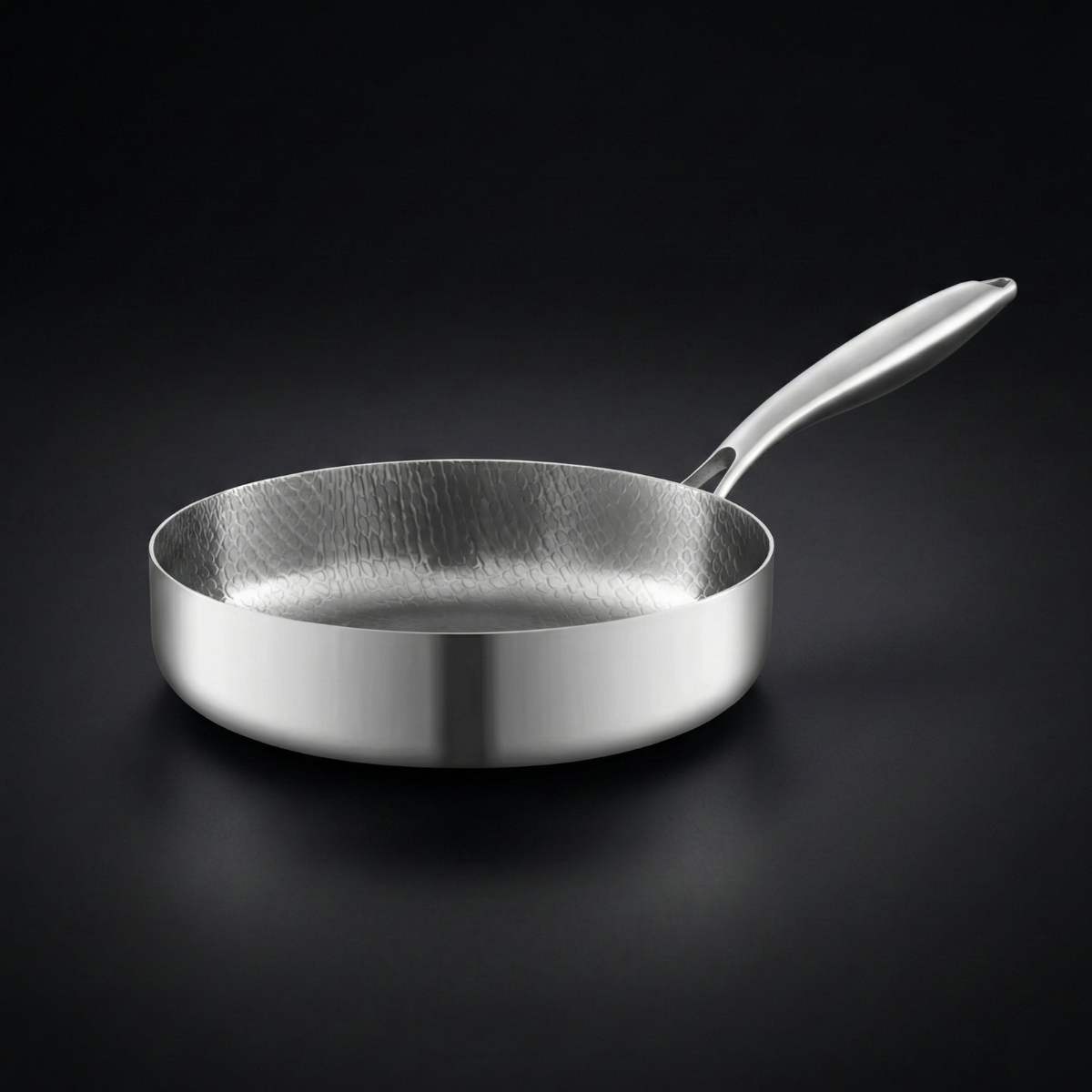 Titanium gehamerde pan Pro met deksel, 2025 verbeterde titanium Titanium gehamerde pan Pro met deksel, 2025 verbeterde titanium