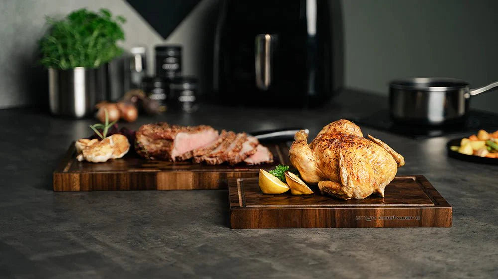 Massief Walnoothouten Snijplank – PFAS-vrij