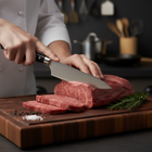 Japans gehamerd koksmes – 20 cm precisiemes