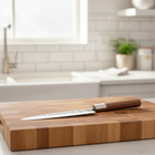 Japans gehamerd roestvrijstalen koksmes – 18,5 cm precisiemes