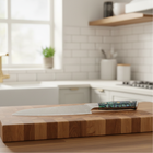 Japanse Damascus Chef’s Mes – 8,0 inch (20,4 cm) Veelzijdig Lemmet