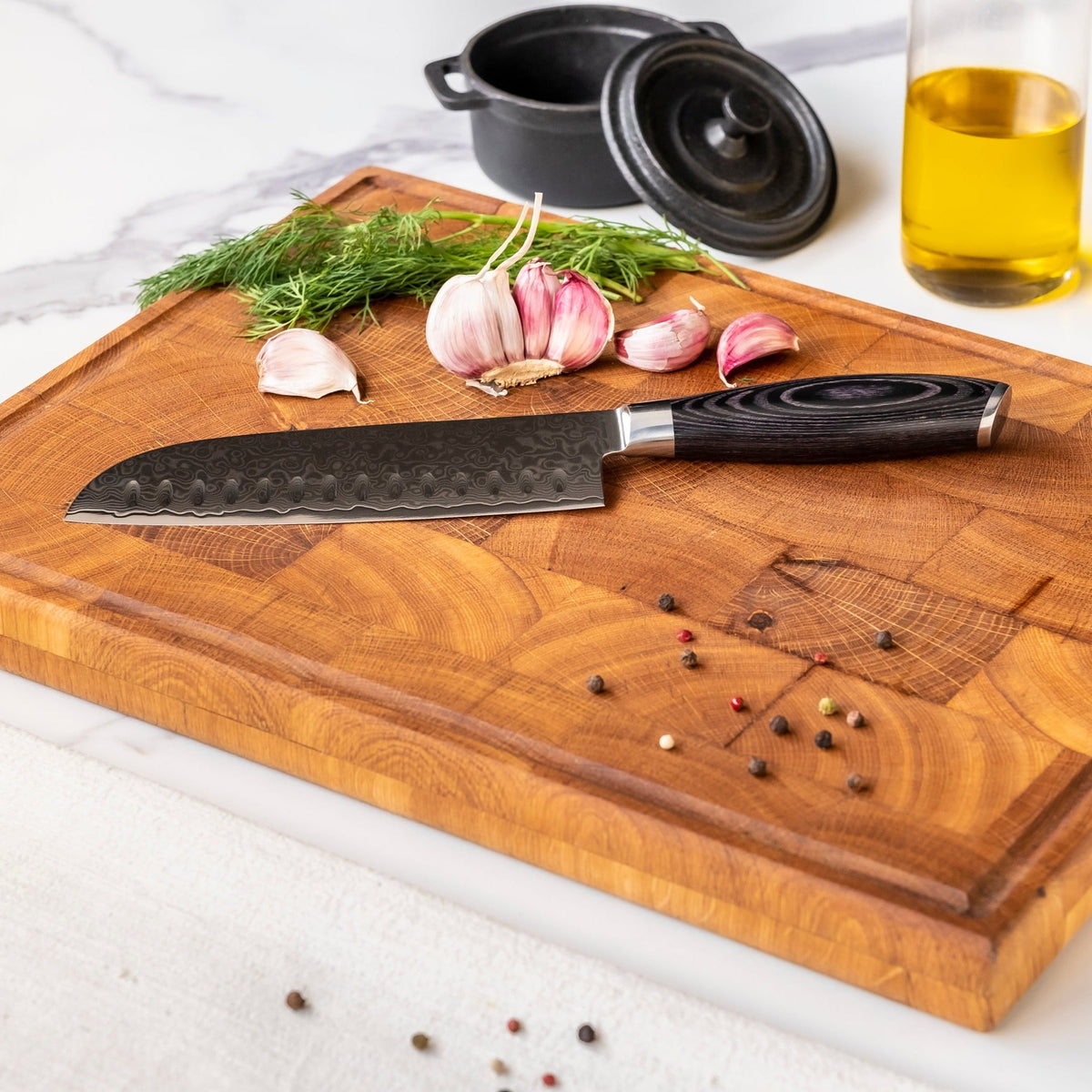 Japans santokumes – 18 cm veelzijdig mes