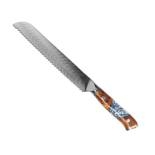 Japanse Damascus messenset – 9-delige set met veelzijdige messen