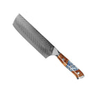 Japanse Damascus messenset – 9-delige set met veelzijdige messen