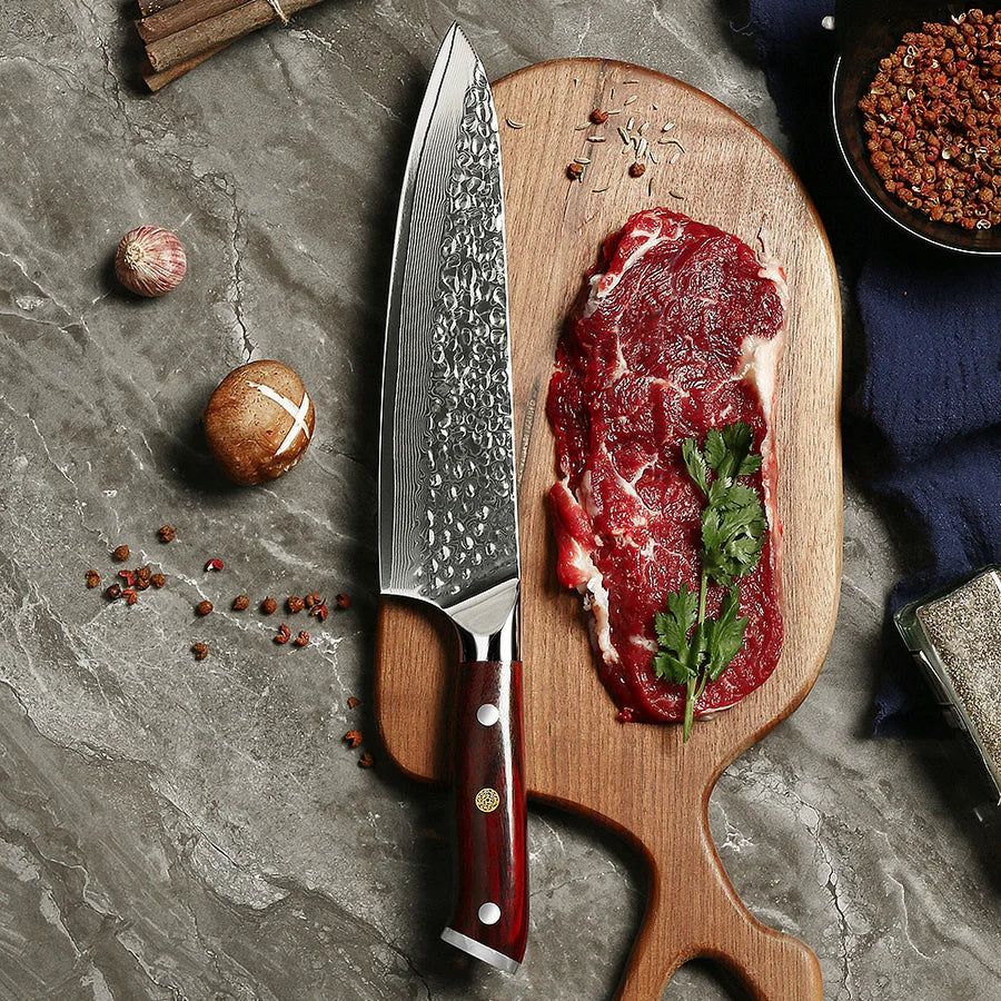 Japanse Damascus Kazoku 2-delige Startersset – Precisiebladen van 10 cm en 21 cm