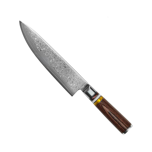 Professionele Japanse 7-delige Damascus Master messenset