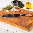 Professionele Japanse Damascus messenset – 6-delige set van chef-kwaliteit