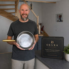 Handgehamerde titanium pan | Limited Edition