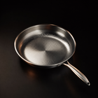 Handgehamerde titanium multi-pannenset met snijplank (5 pannen, 20–25 cm)