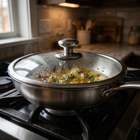 Handgehamerde titanium pan | Limited Edition