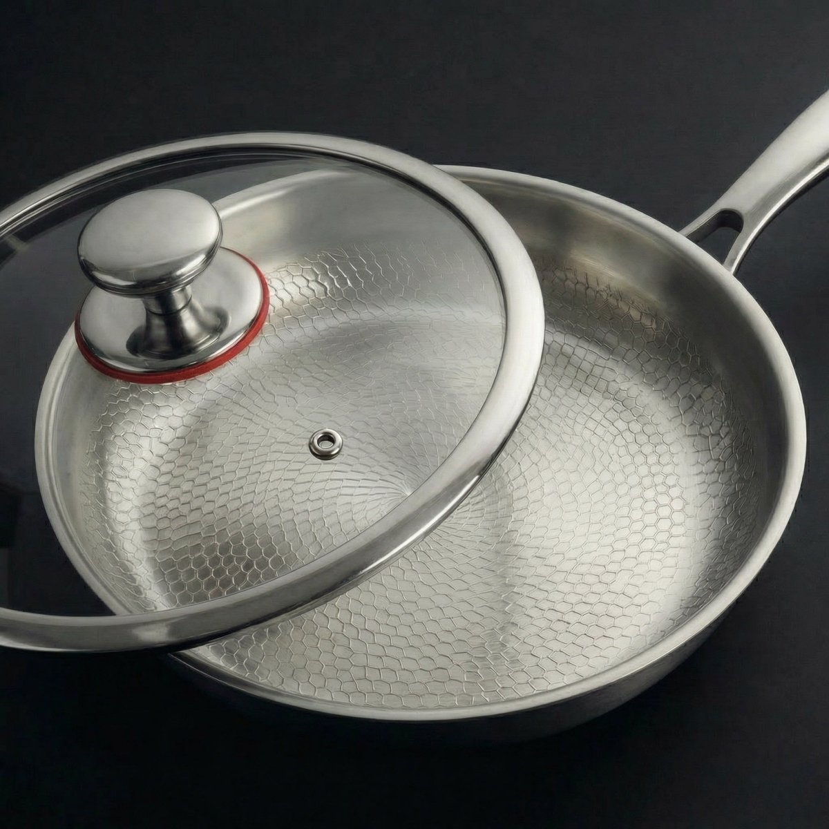 Gehamerde Titanium kook- en bereidingsset