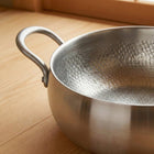 Gehamerde Diepe Titanium pan