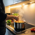Titanium kookpan met deksel