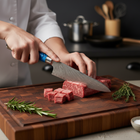 Japanse Gesmede Damascus Chef’s Mes – 7,9 inch (20 cm) Precisieblad