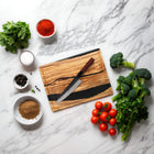 Japans gehamerd koksmes – 20 cm uitgebalanceerd ontwerp